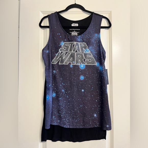 NWT Rock & Republic Star Wars Tank Top - Picture 1 of 6